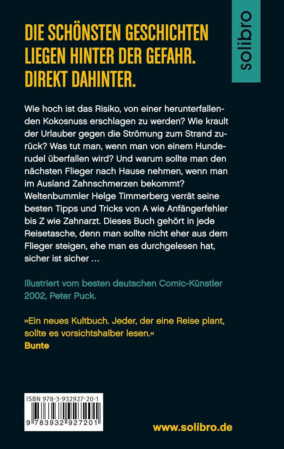 Rückseite: 9783932927201 | Timmerbergs Reise-ABC | Helge Timmerberg | Taschenbuch | Deutsch