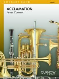 Cover: 73999966510 | Acclamation | James Curnow | Accolade Series | Partitur | 1998