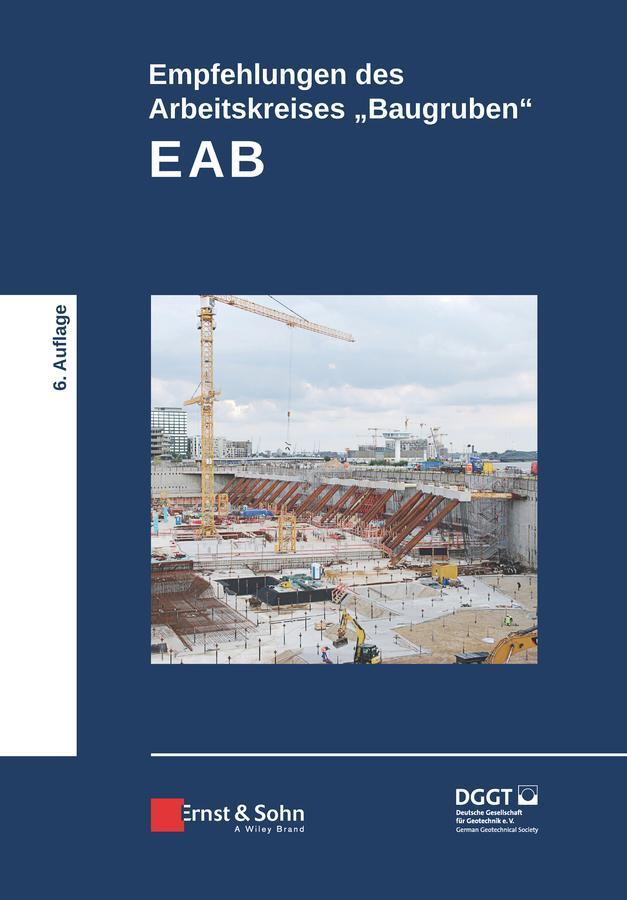 Cover: 9783433033326 | Empfehlungen des Arbeitskreises "Baugruben" (EAB) | e.V. | Buch | 2021