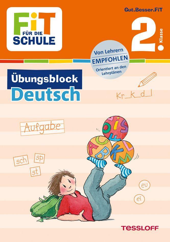 Cover: 9783788623135 | Fit für die Schule: Übungsblock Deutsch 2. Klasse | Werner Zenker