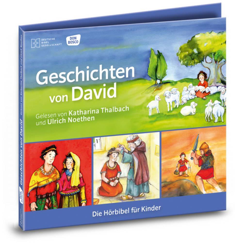 Cover: 4260179515422 | Geschichten von David. Die Hörbibel für Kinder. | Brandt (u. a.) | CD