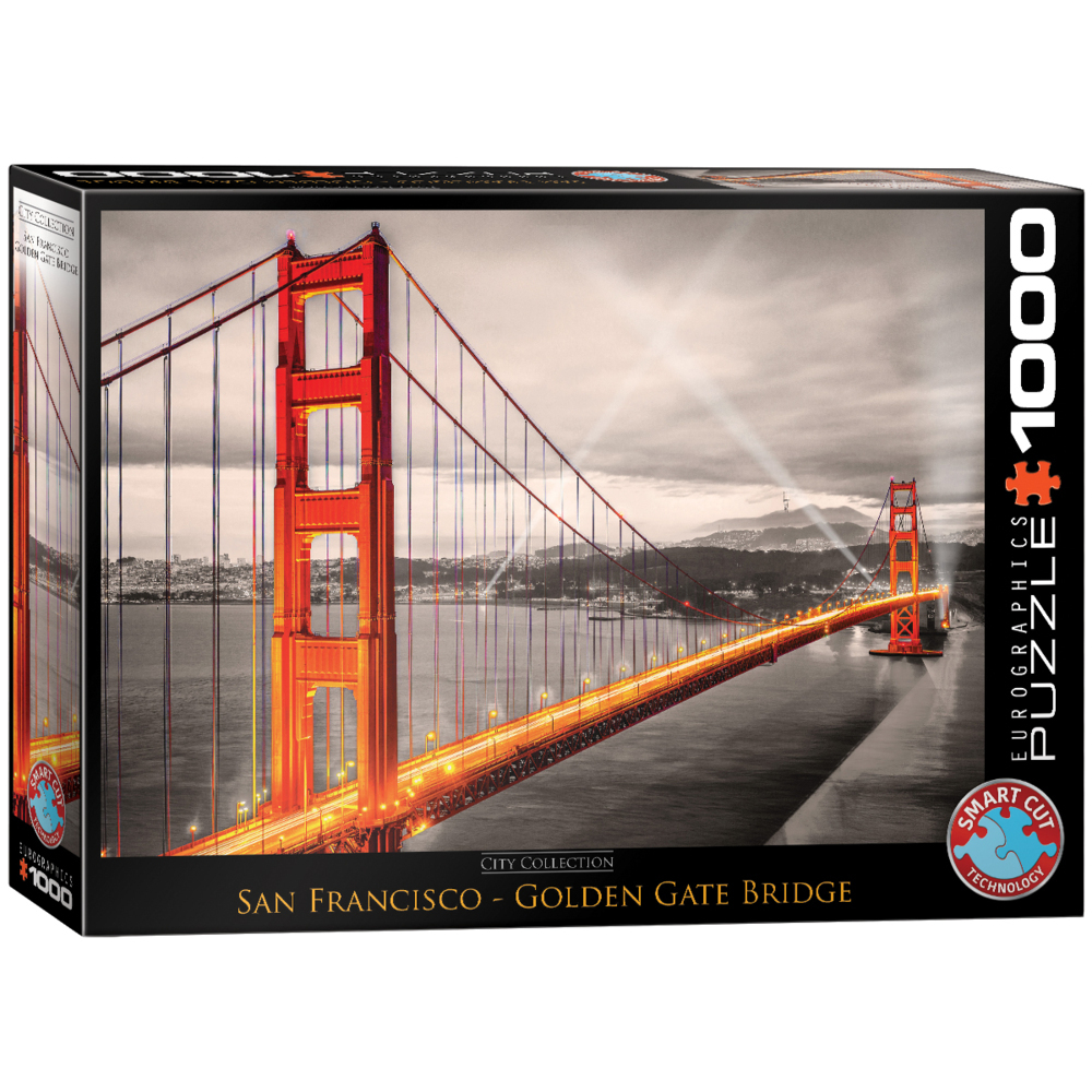 Cover: 628136106634 | Golden Gate Brücke (Puzzle) | Spiel | In Spielebox | 2021