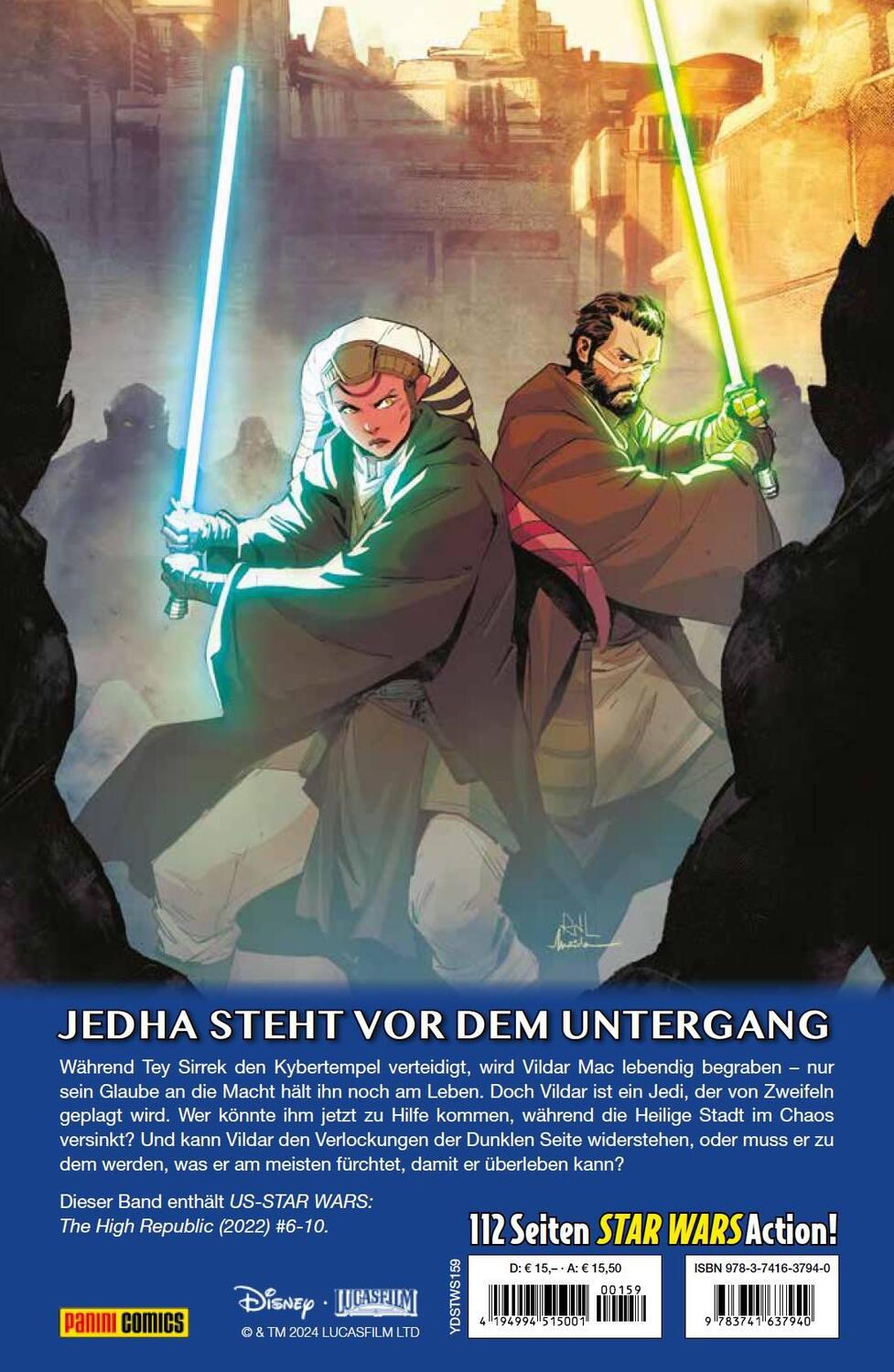 Rückseite: 9783741637940 | Star Wars Comics: Die Hohe Republik - Der Kampf um die Macht | Buch