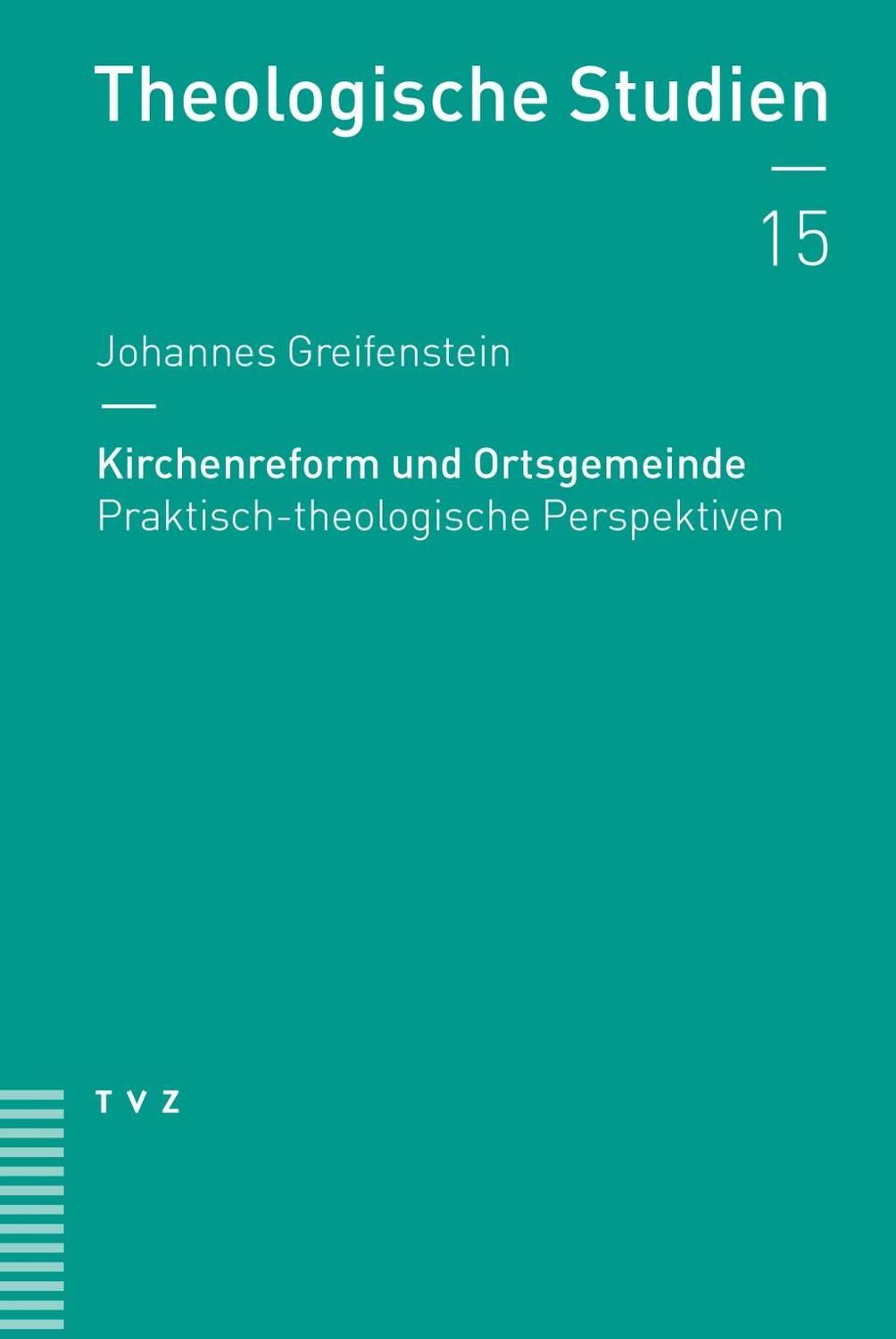 Cover: 9783290182533 | Kirchenreform und Ortsgemeinde | Johannes Greifenstein | Taschenbuch