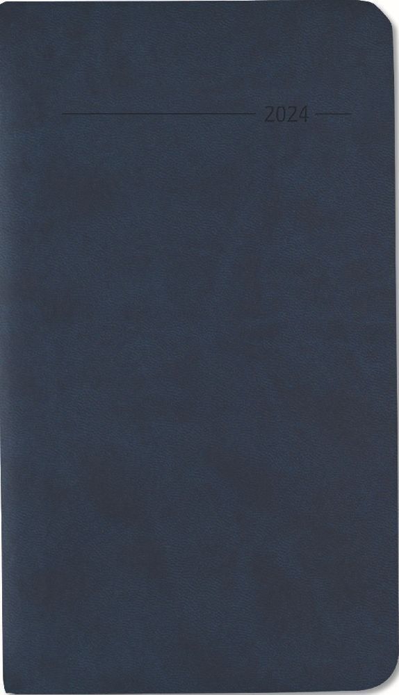 Cover: 4251732338039 | Taschenkalender Tucson blau 2024 - Büro-Kalender 9x15,6 cm - 1...