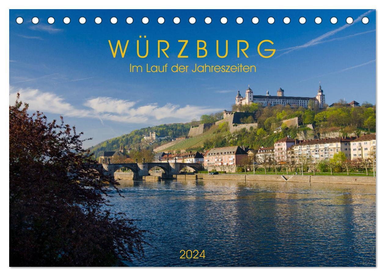 Cover: 9783675706477 | Würzburg - Im Lauf der Jahreszeiten (Tischkalender 2024 DIN A5...
