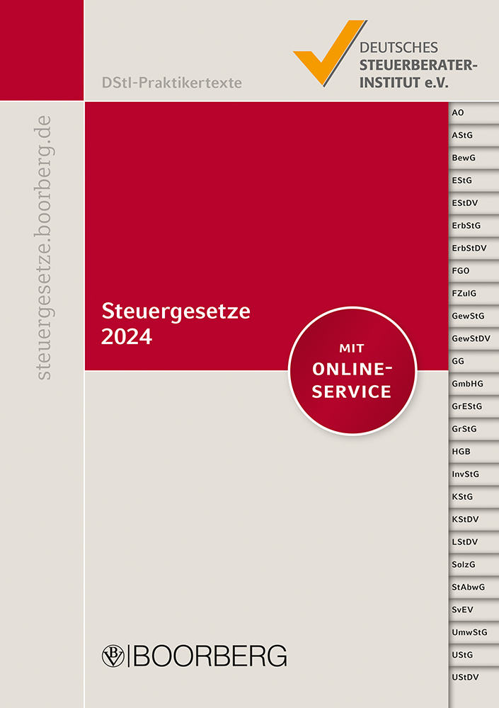 Cover: 9783415075108 | Steuergesetze 2024 | Deutsches Steuerberaterinstitut e.V. | Buch