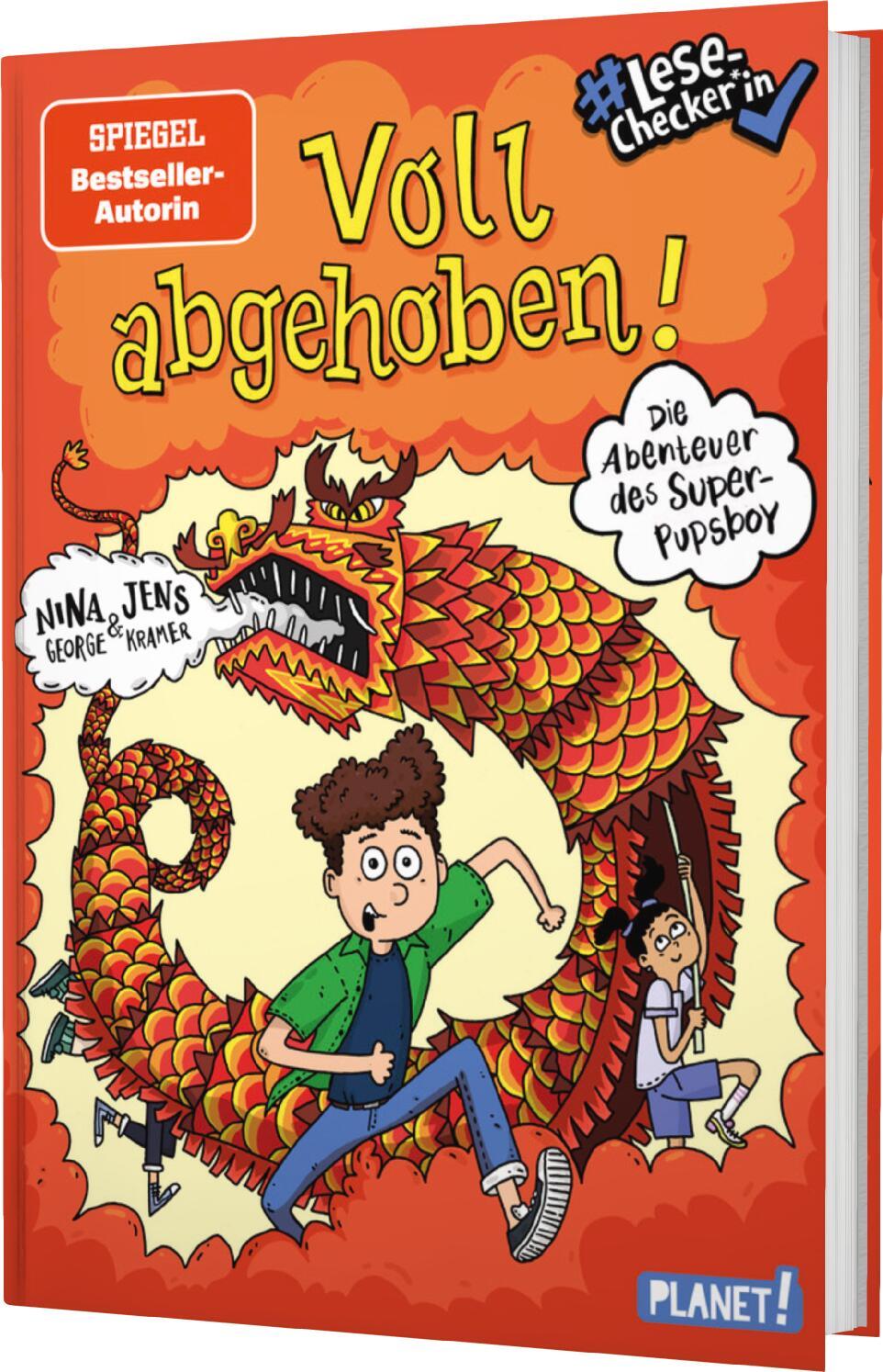 Cover: 9783522507806 | Die Abenteuer des Super-Pupsboy 3: Voll abgehoben! | George (u. a.)