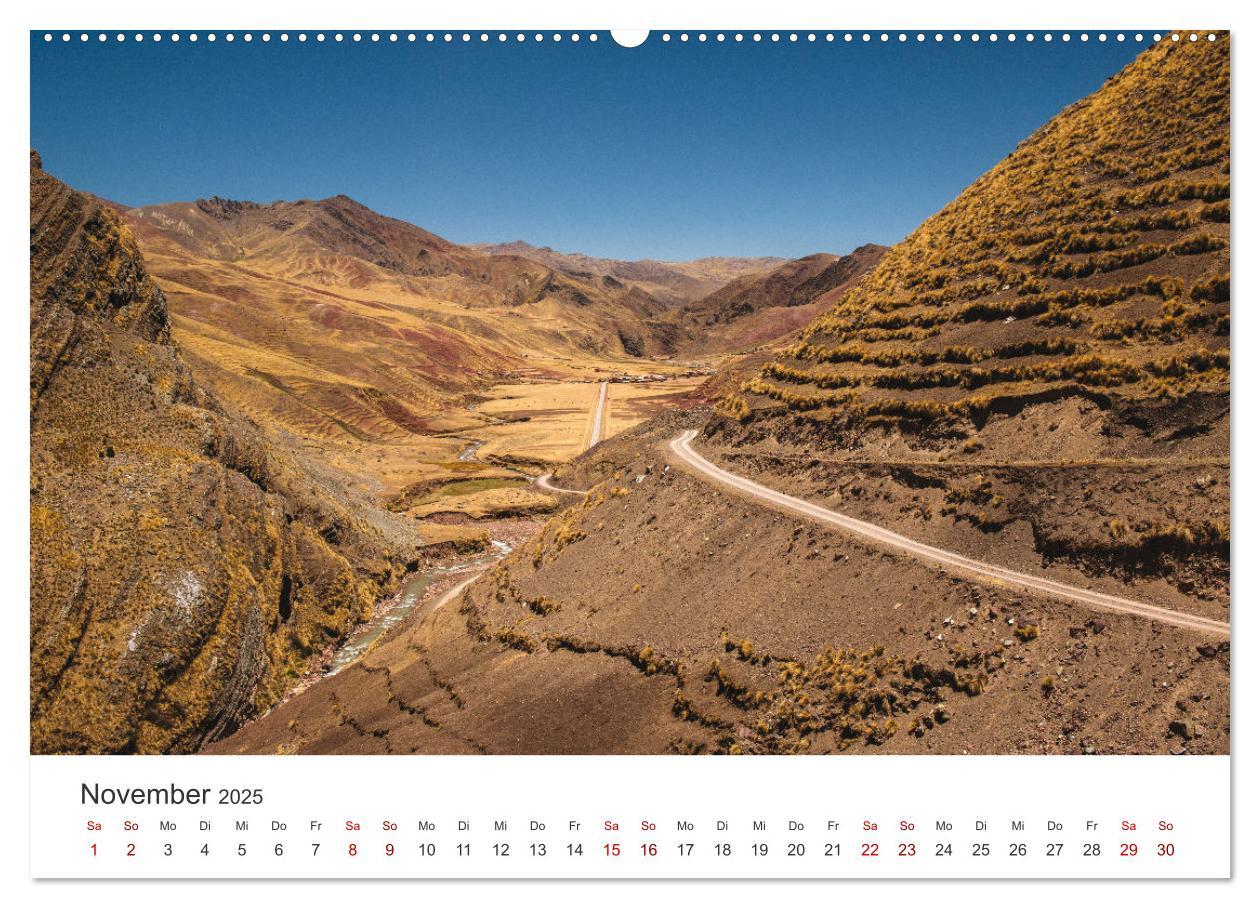 Bild: 9783383785818 | Geheimnisvolles Peru (Wandkalender 2025 DIN A2 quer), CALVENDO...