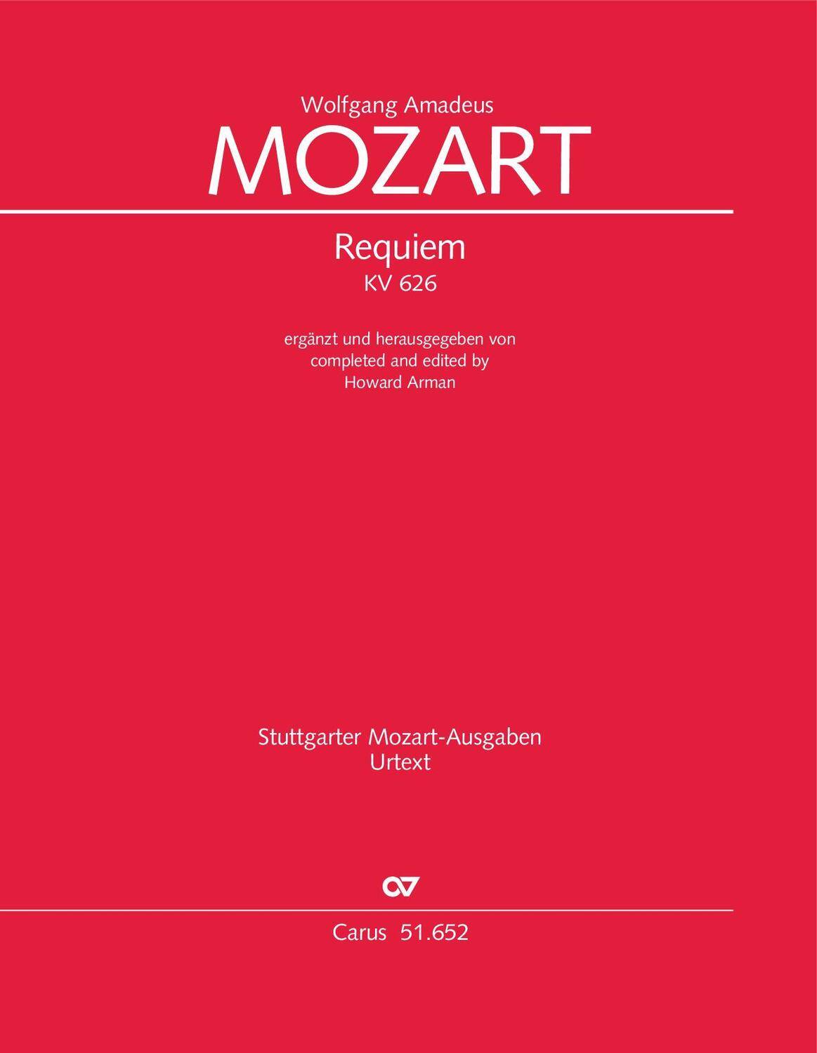 Cover: 9790007294243 | Mozart: Requiem KV 626 (Klavierauszug) | Wolfgang Amadeus Mozart