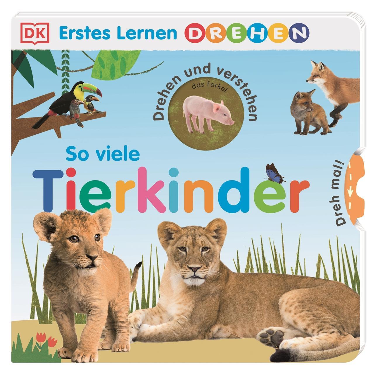 Cover: 9783831042333 | Erstes Lernen Drehen. So viele Tierkinder | Buch | 12 S. | Deutsch