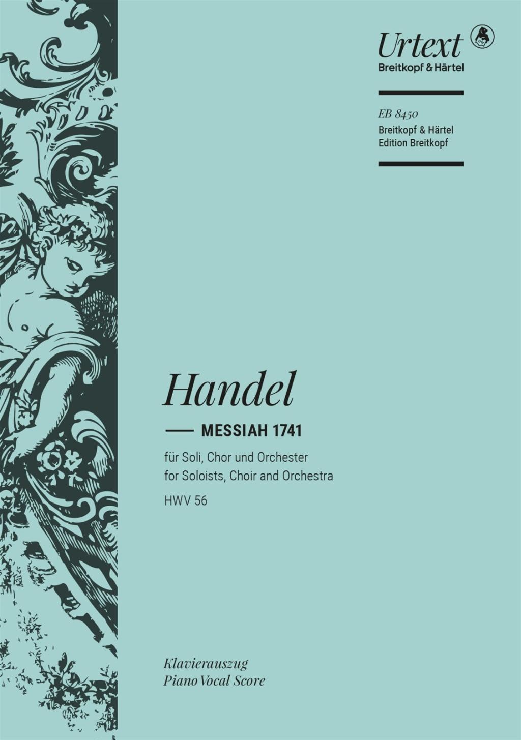Cover: 9790004184936 | Messiah 1741 HWV 56 | Georg Friedrich Händel | Taschenbuch | Deutsch