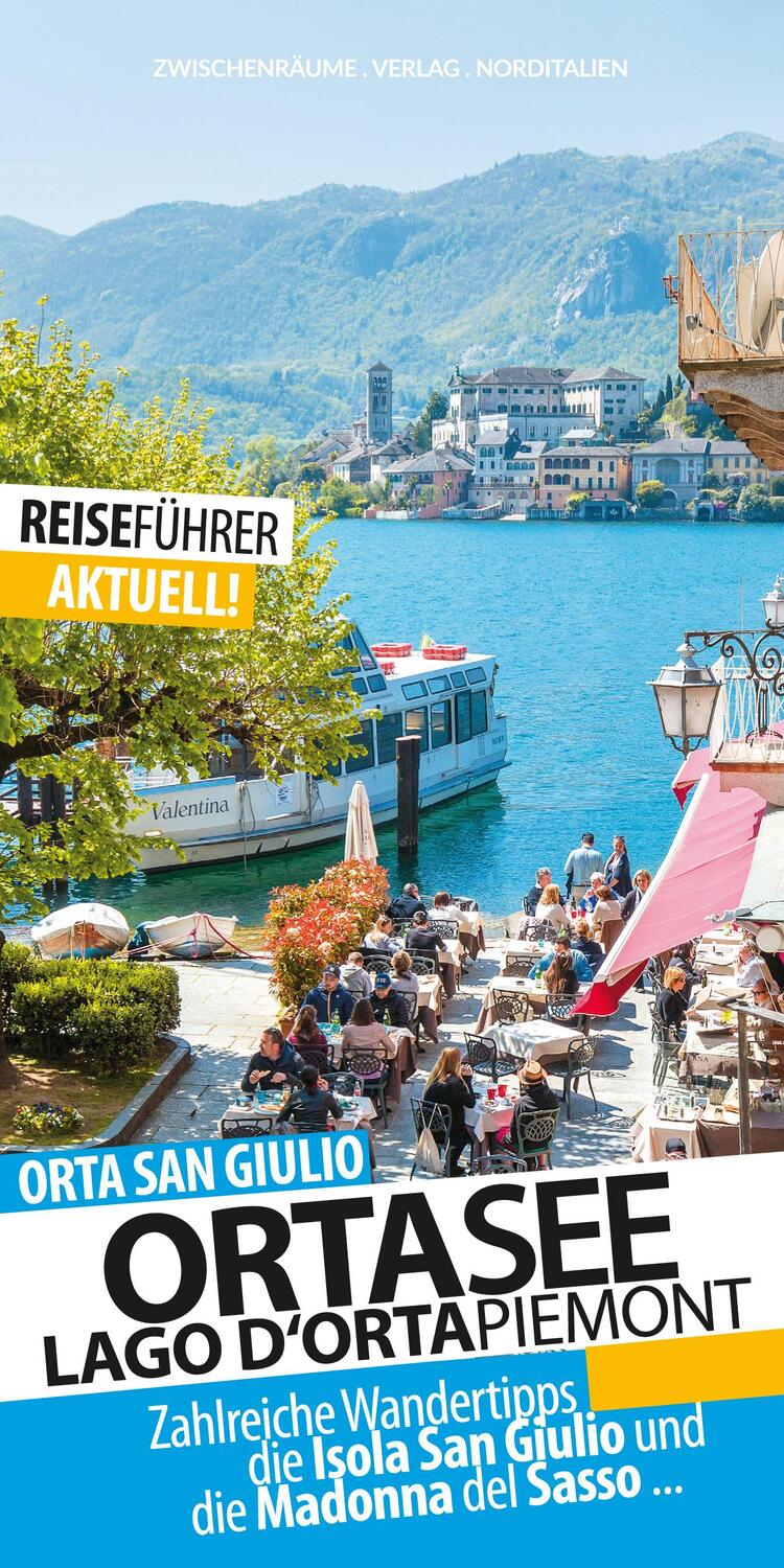 Cover: 9783943663365 | Ortasee - Reiseführer | Lago d'Orta - Piemont - Italien | Hüther