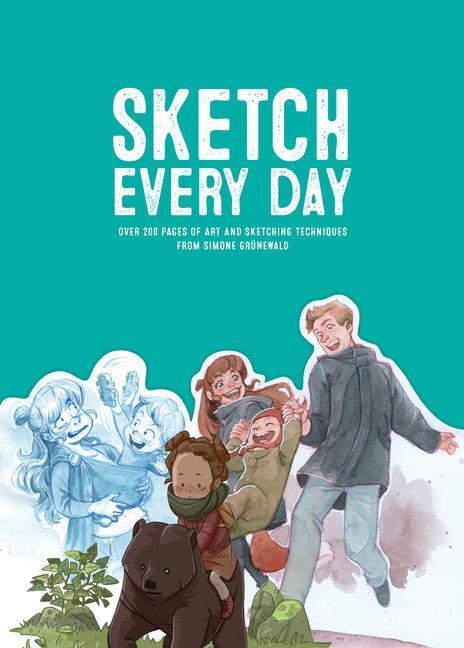 Cover: 9781909414907 | Sketch Every Day: 100+ Simple Drawing Exercises from Simone Grünewald