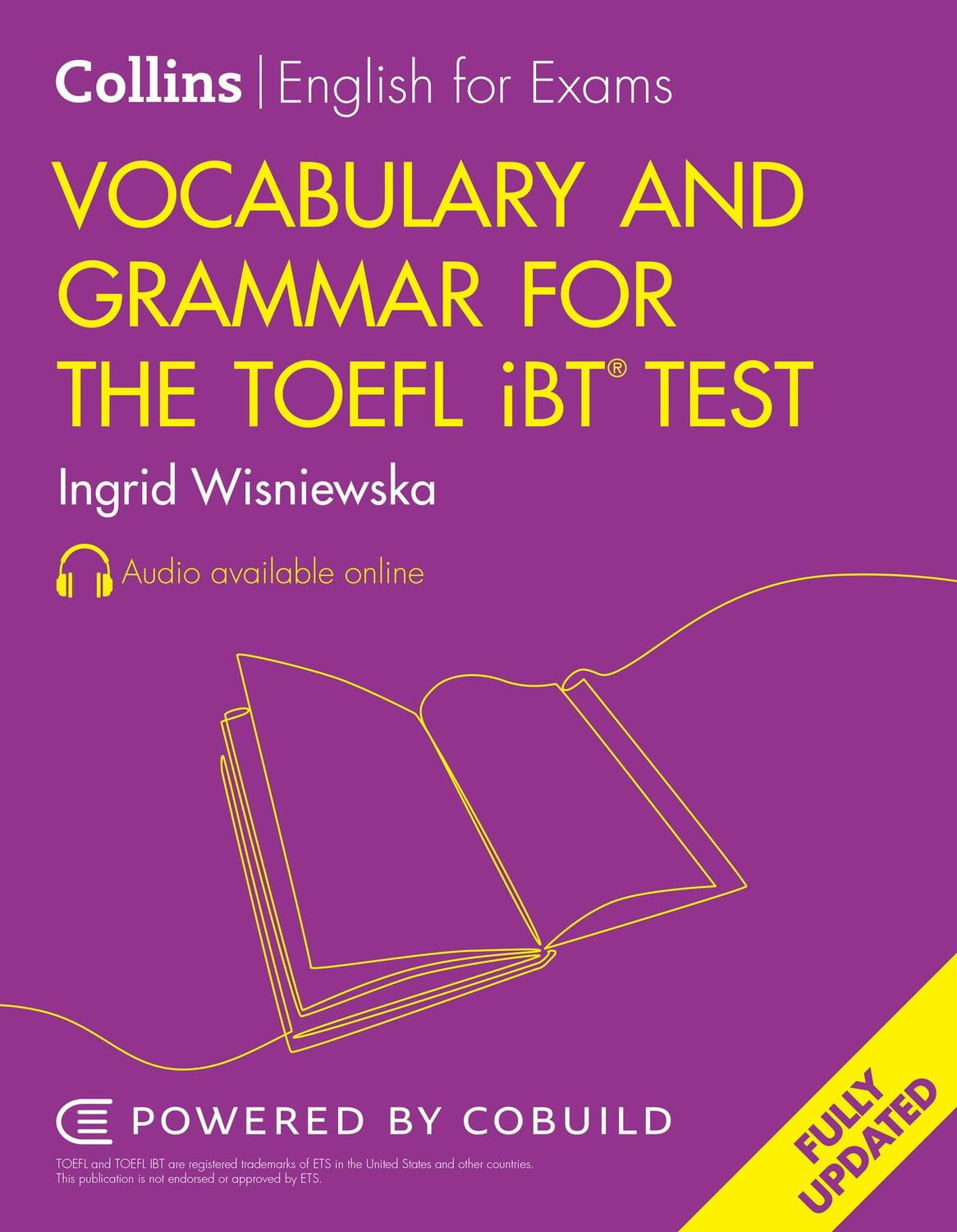 Cover: 9780008597931 | Vocabulary and Grammar for the TOEFL iBT (R) Test | Ingrid Wisniewska