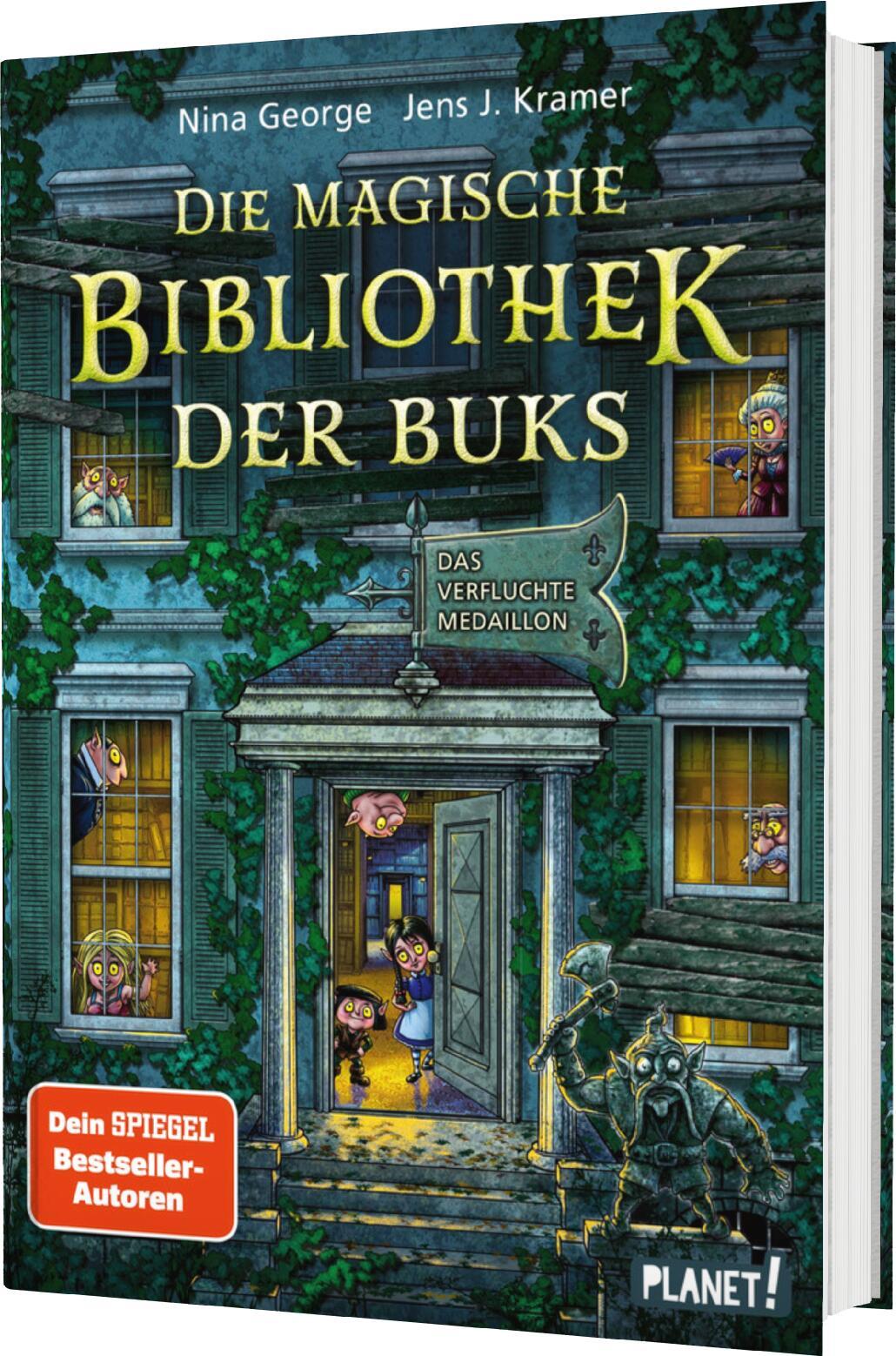 Cover: 9783522508230 | Die magische Bibliothek der Buks 2: Das verfluchte Medaillon | Buch