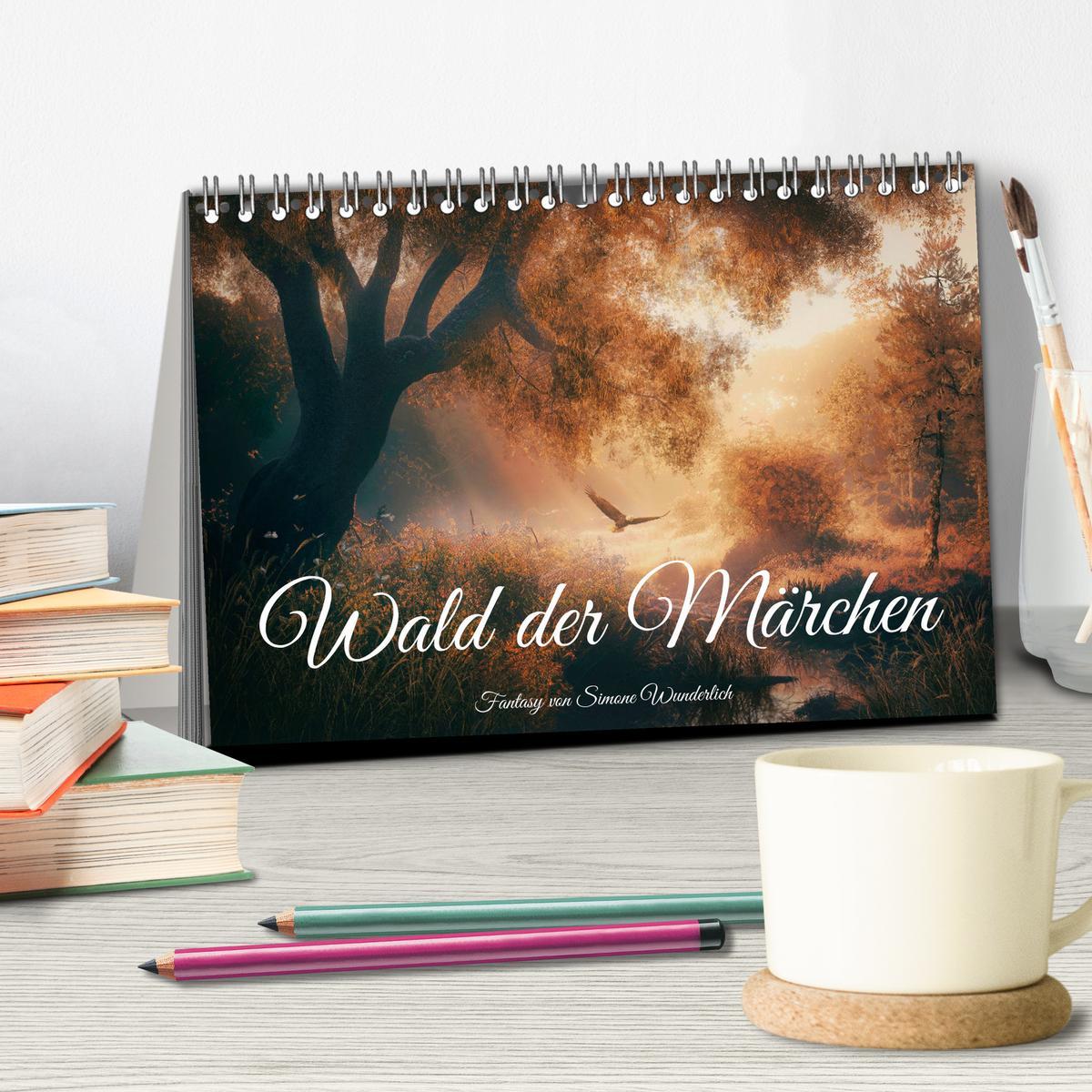 Bild: 9783383913457 | Wald der Märchen (Tischkalender 2025 DIN A5 quer), CALVENDO...