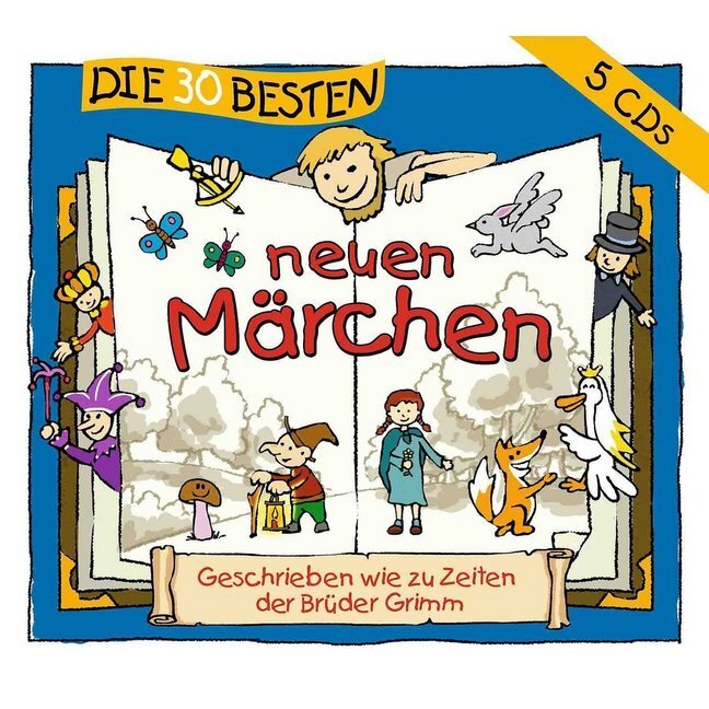 Cover: 4260167472287 | Die 30 besten neuen Märchen, 5 Audio-CDs, 5 Audio-CD | Audio-CD | 2018