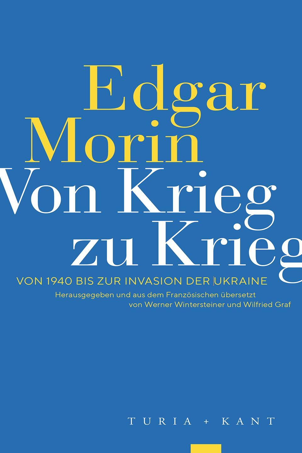 Cover: 9783985140756 | Von Krieg zu Krieg | Von 1940 bis zur Invasion der Ukraine | Morin