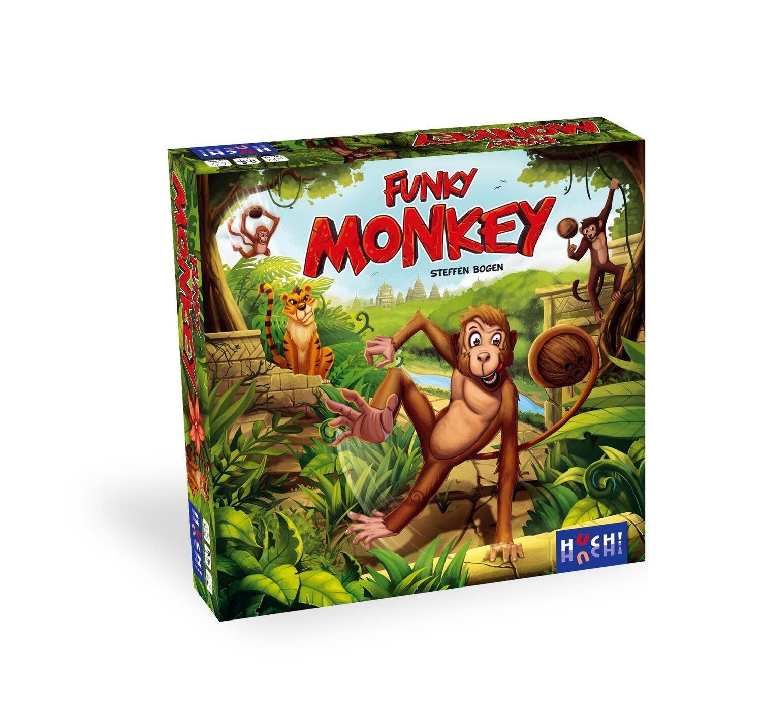 Cover: 4260071881472 | Funky Monkey | Steffen Bogen | Spiel | Deutsch | 2020 | Huch & Friends