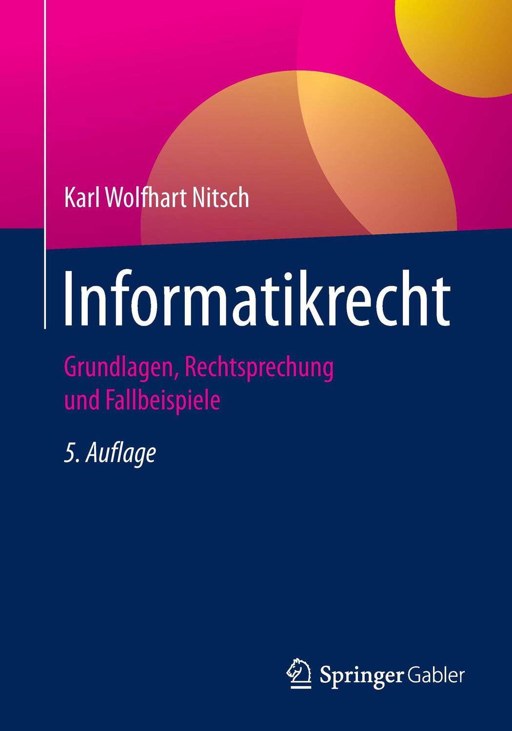 Cover: 9783658164256 | Informatikrecht | Grundlagen, Rechtsprechung und Fallbeispiele | Buch