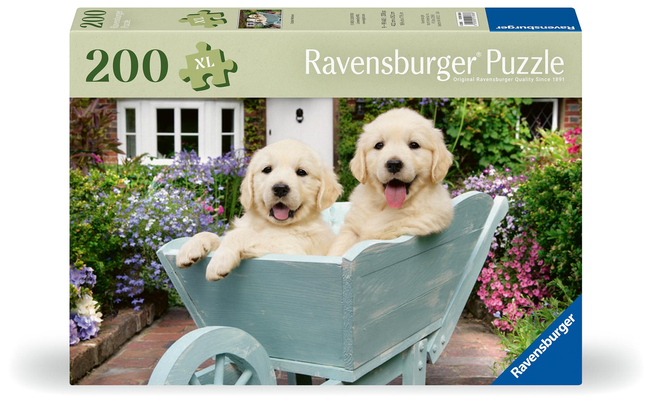 Cover: 4005555013686 | Ravensburger Puzzle 12001368 - Golden Retriever - 200 Teile...