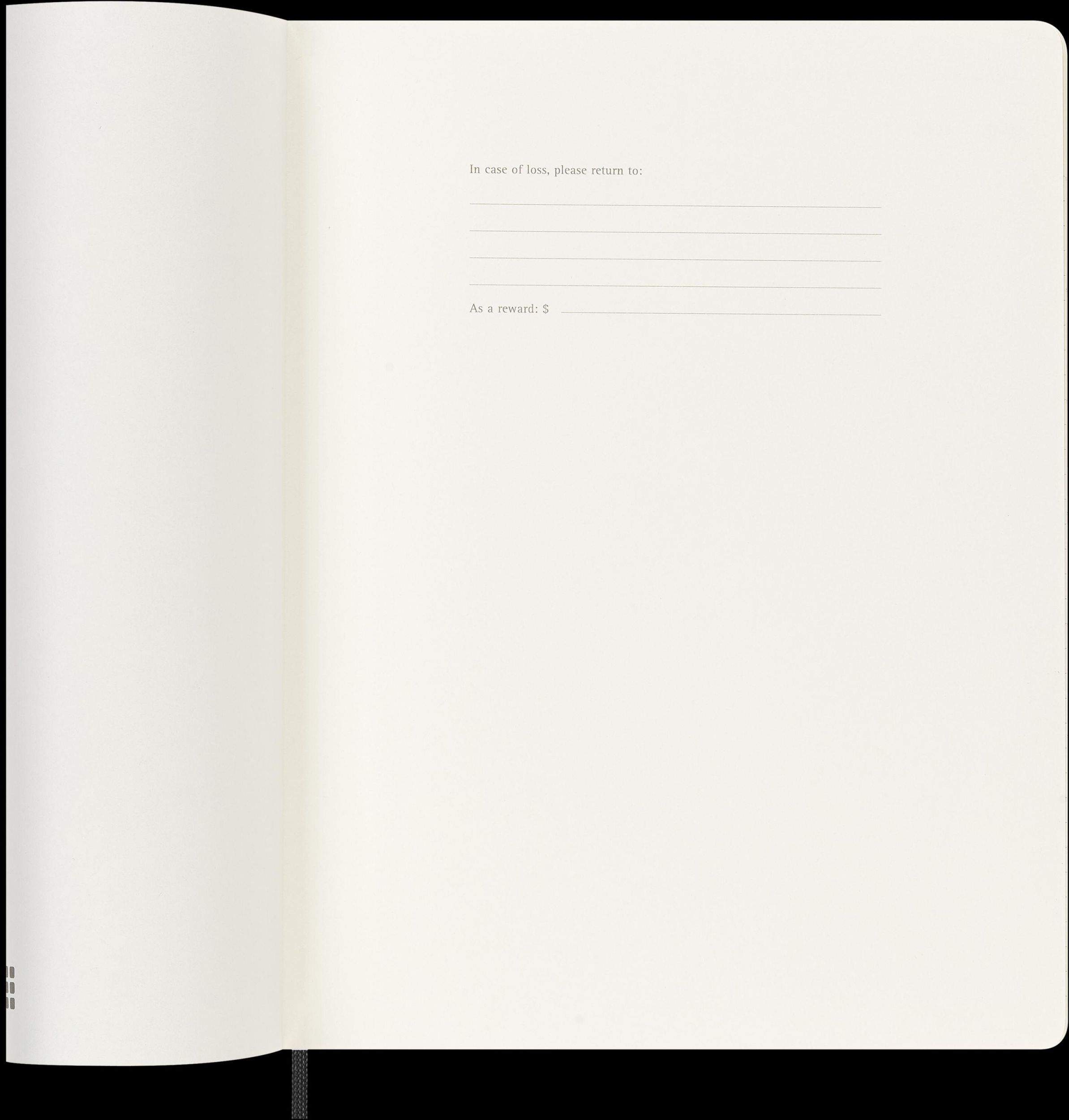 Bild: 8056999270438 | Moleskine 12 Monate Wochen Notizkalender 2025, XL, 1 Wo = 1 Seite,...