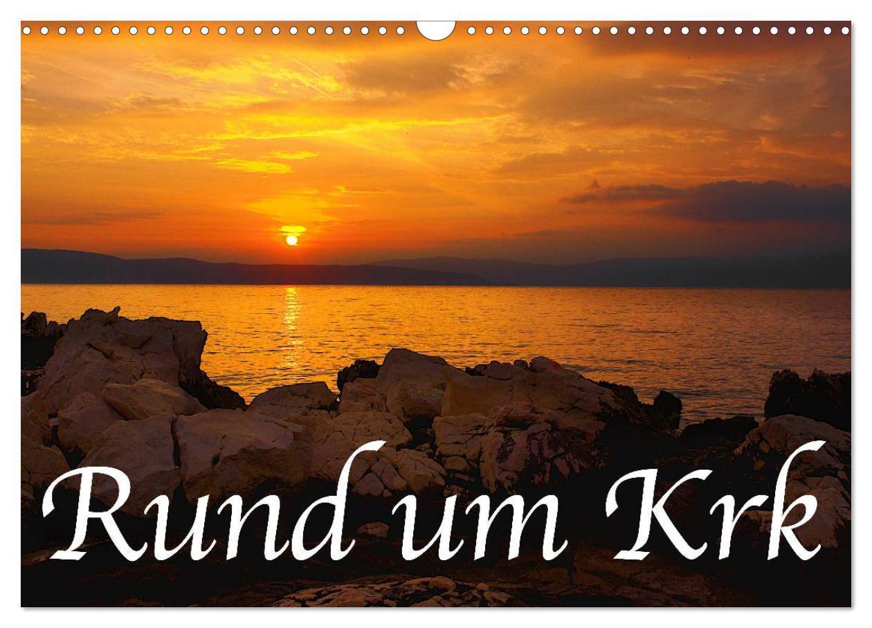 Cover: 9783383282911 | Rund um Krk (Wandkalender 2024 DIN A3 quer), CALVENDO Monatskalender
