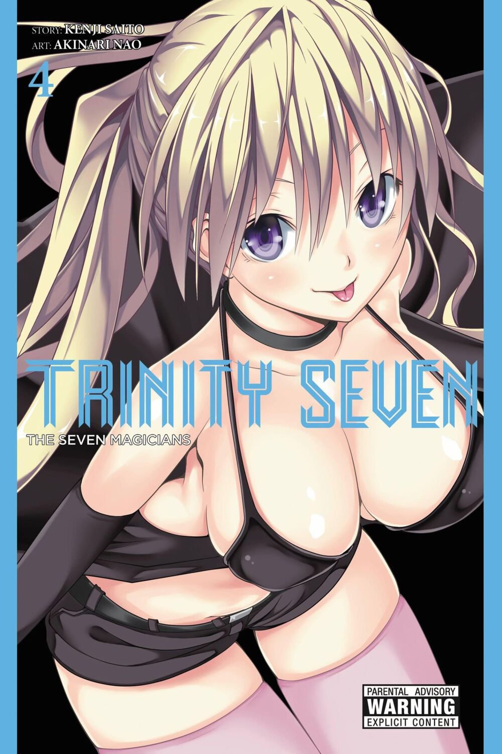 Cover: 9780316263696 | Trinity Seven, Vol. 4 | The Seven Magicians | Kenji Saito | Buch