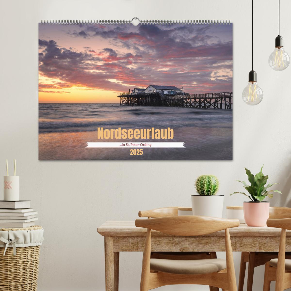 Bild: 9783383868917 | Nordseeurlaub in St. Peter-Ording (Wandkalender 2025 DIN A2 quer),...