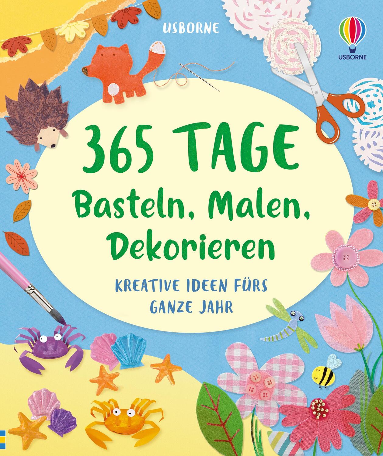 Cover: 9781035702305 | 365 Tage Basteln, Malen, Dekorieren | Buch | 128 S. | Deutsch | 2024