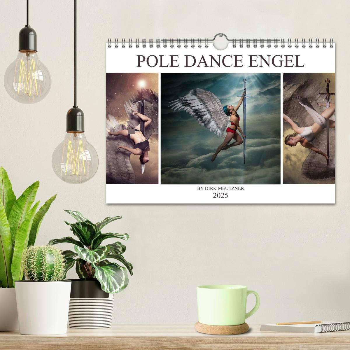 Bild: 9783435387038 | Pole Dance Engel (Wandkalender 2025 DIN A4 quer), CALVENDO...