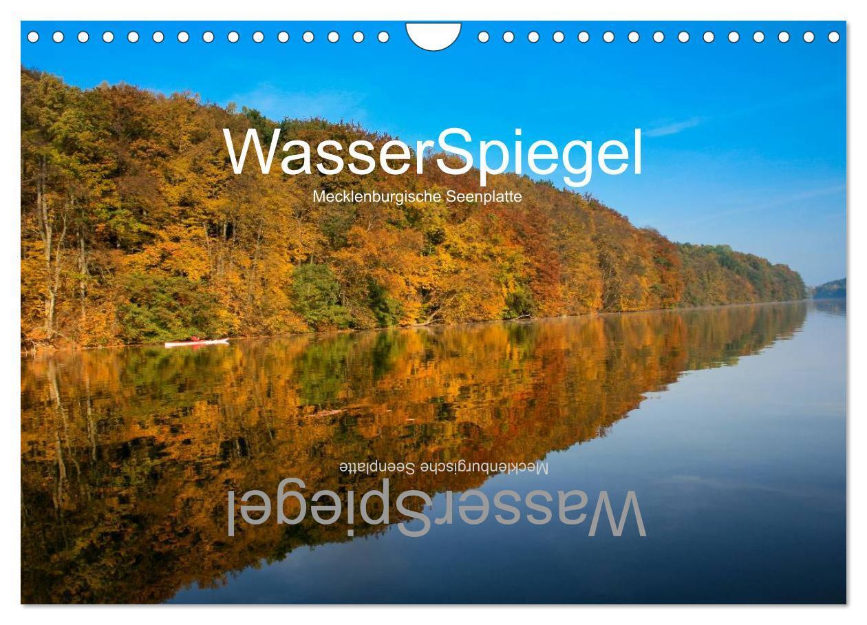 Cover: 9783435834020 | WasserSpiegel Mecklenburgische Seenplatte (Wandkalender 2025 DIN A4...