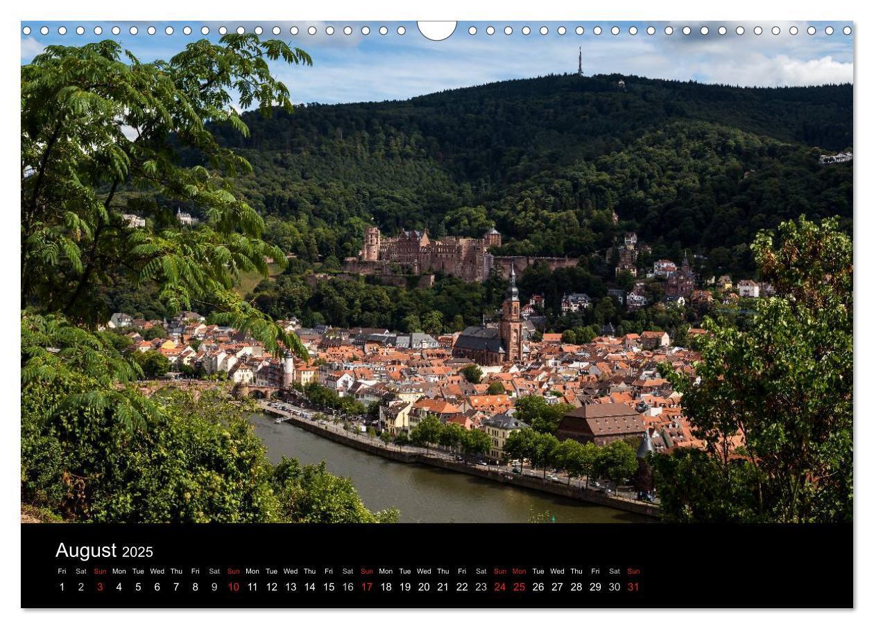 Bild: 9781325958238 | Heidelberg - Views of a City (Wall Calendar 2025 DIN A3 landscape),...