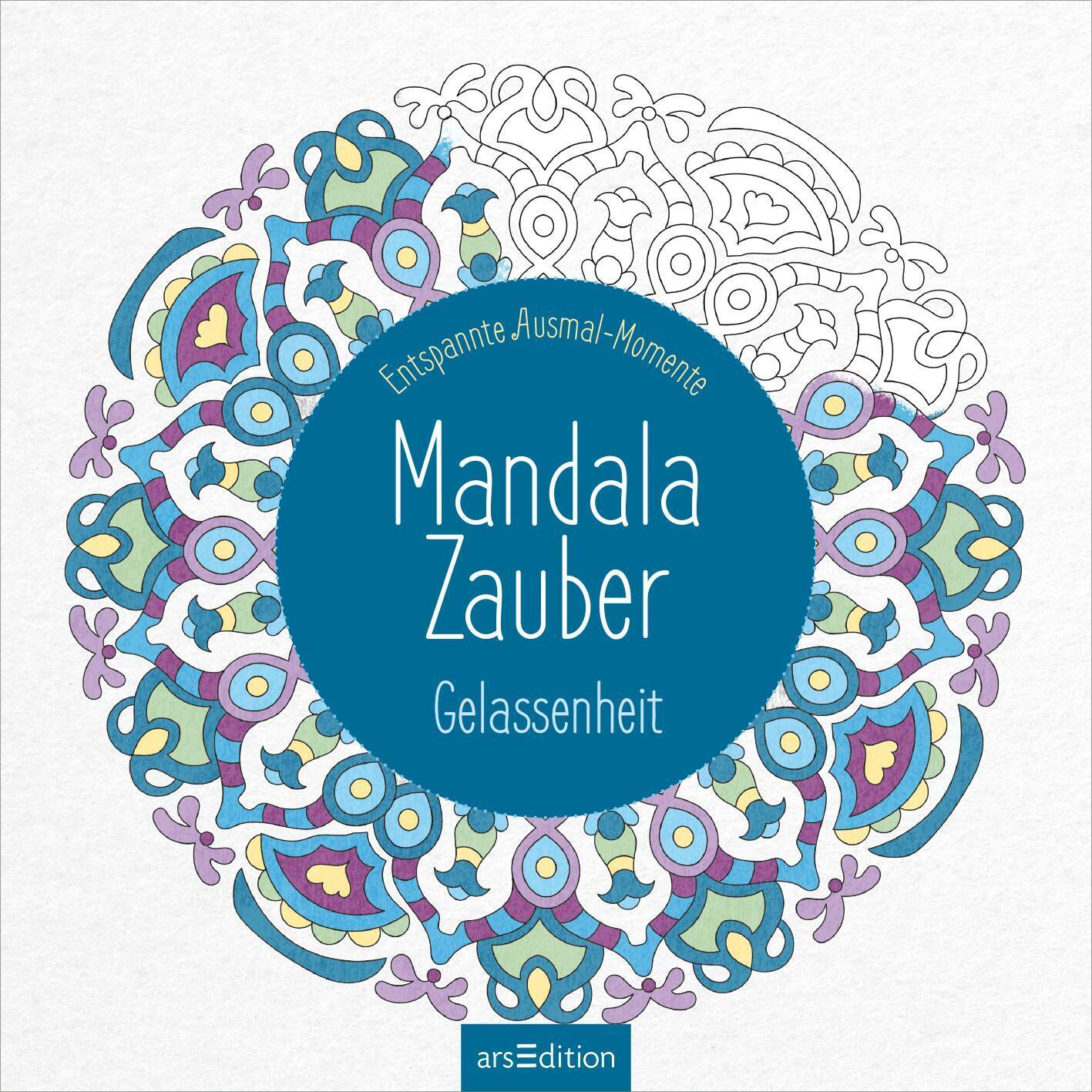 Bild: 4014489130840 | Mandala-Zauber - Gelassenheit | Entspannte Ausmal-Momente | Afschar