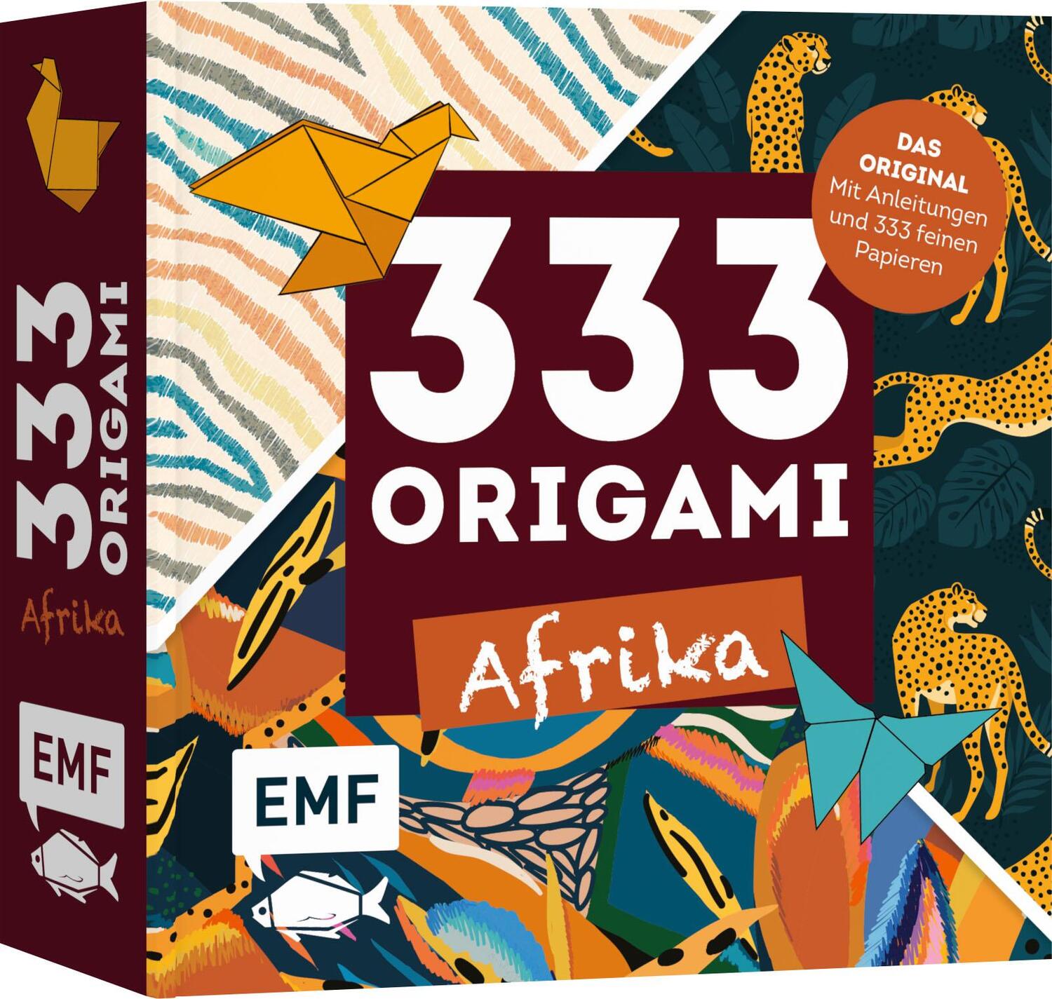 Cover: 9783745921410 | 333 Origami - Faszination Afrika - Farbenfrohe Papiere falten | Buch