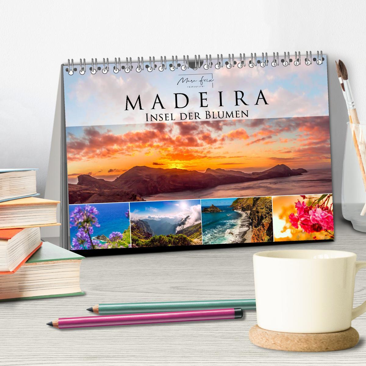 Bild: 9783435221905 | Madeira - Insel der Blumen 2025 (Tischkalender 2025 DIN A5 quer),...