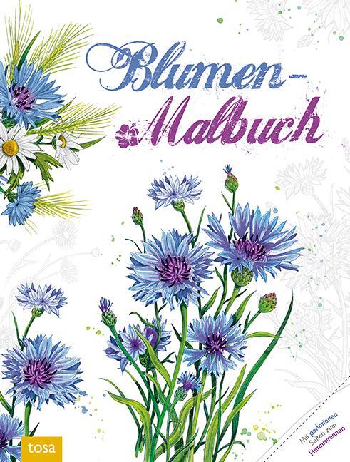 Cover: 9783863135690 | Blumen-Malbuch | Taschenbuch | 96 S. | Deutsch | 2021 | Tosa GmbH