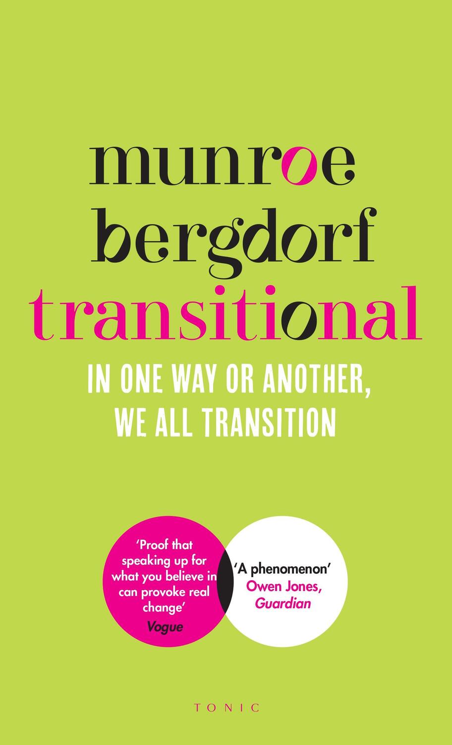 Cover: 9781526630315 | Transitional | In One Way or Another, We All Transition | Bergdorf