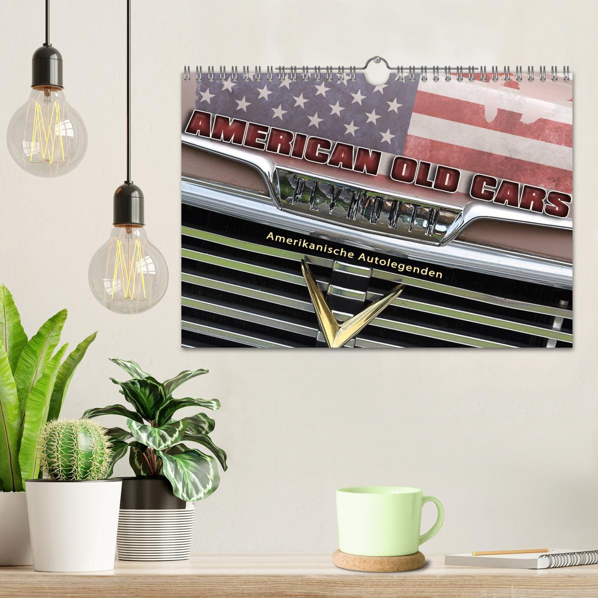 Bild: 9783435448357 | American Old Cars - Amerikanische Autolegenden (Wandkalender 2025...