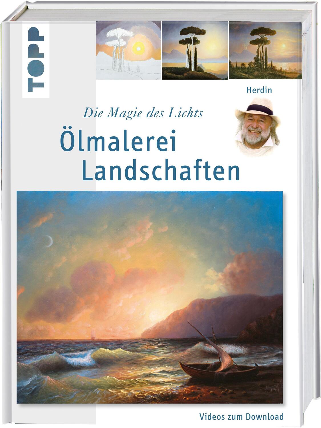 Cover: 9783772462191 | Ölmalerei Landschaften | Die Magie des Lichts | Herdin | Buch | 2015