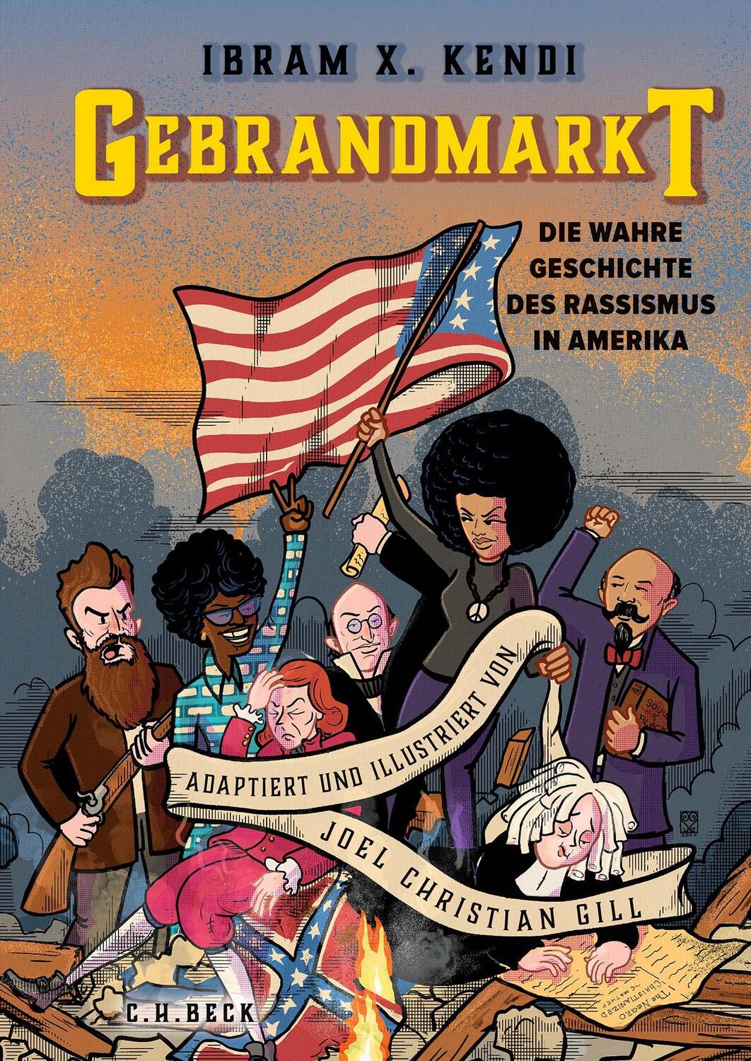 Cover: 9783406808272 | Gebrandmarkt | Die wahre Geschichte des Rassismus in Amerika | Kendi