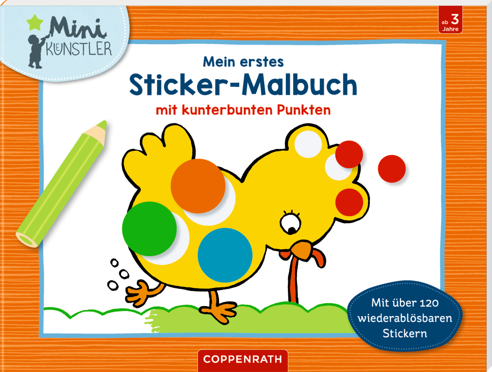 Cover: 9783649638681 | Mein erstes Sticker-Malbuch mit kunterbunten Punkten | Anita Engelen