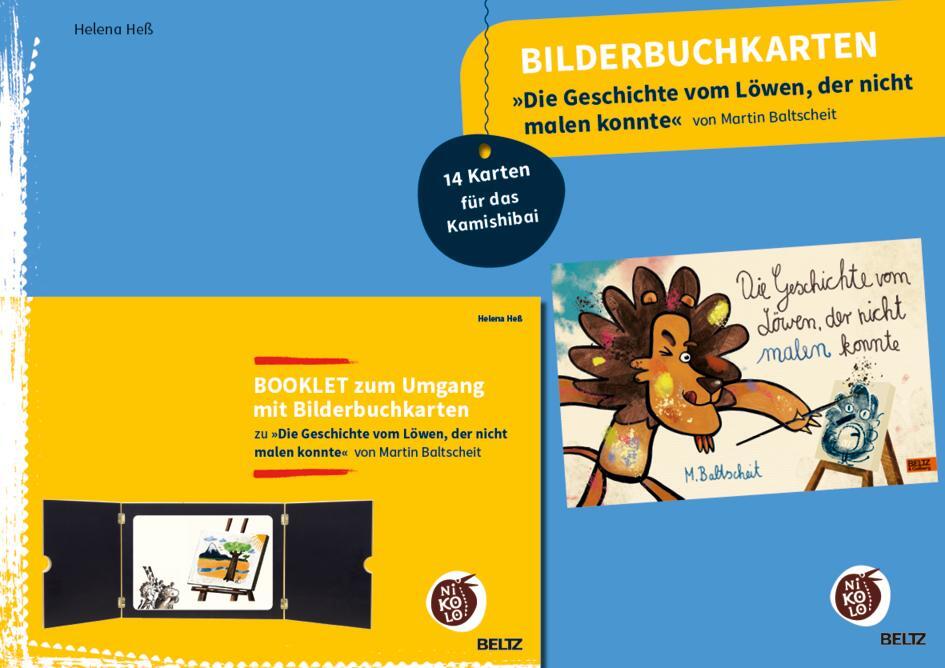 Cover: 4019172600280 | Bilderbuchkarten «Die Geschichte vom Löwen, der nicht malen konnte«...
