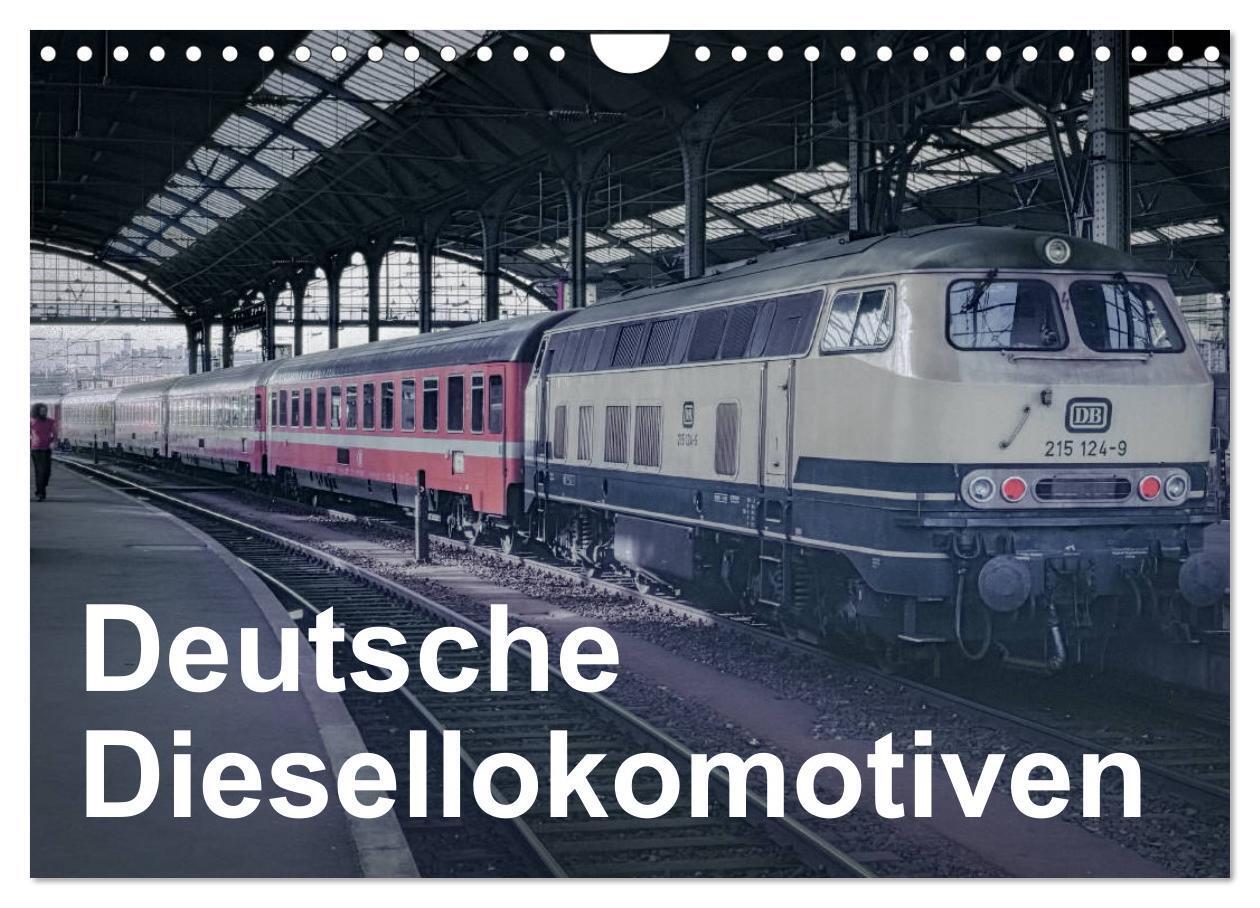 Cover: 9783435291748 | Deutsche Diesellokomotiven (Wandkalender 2025 DIN A4 quer),...