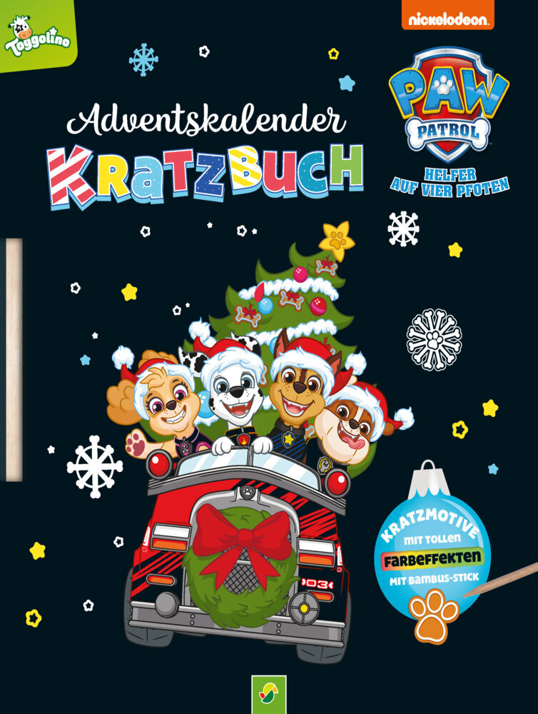 Cover: 9783849925741 | PAW Patrol Adventskalender Kratzbuch | Taschenbuch | Deutsch | 2020