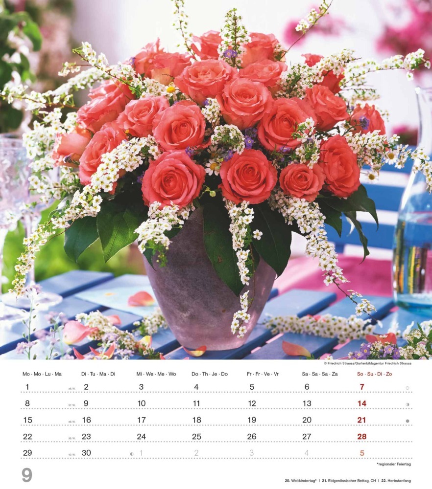 Bild: 4251732342135 | Alpha Edition - Der Duft der Rosen 2025 Bildkalender, 30,x34cm,...