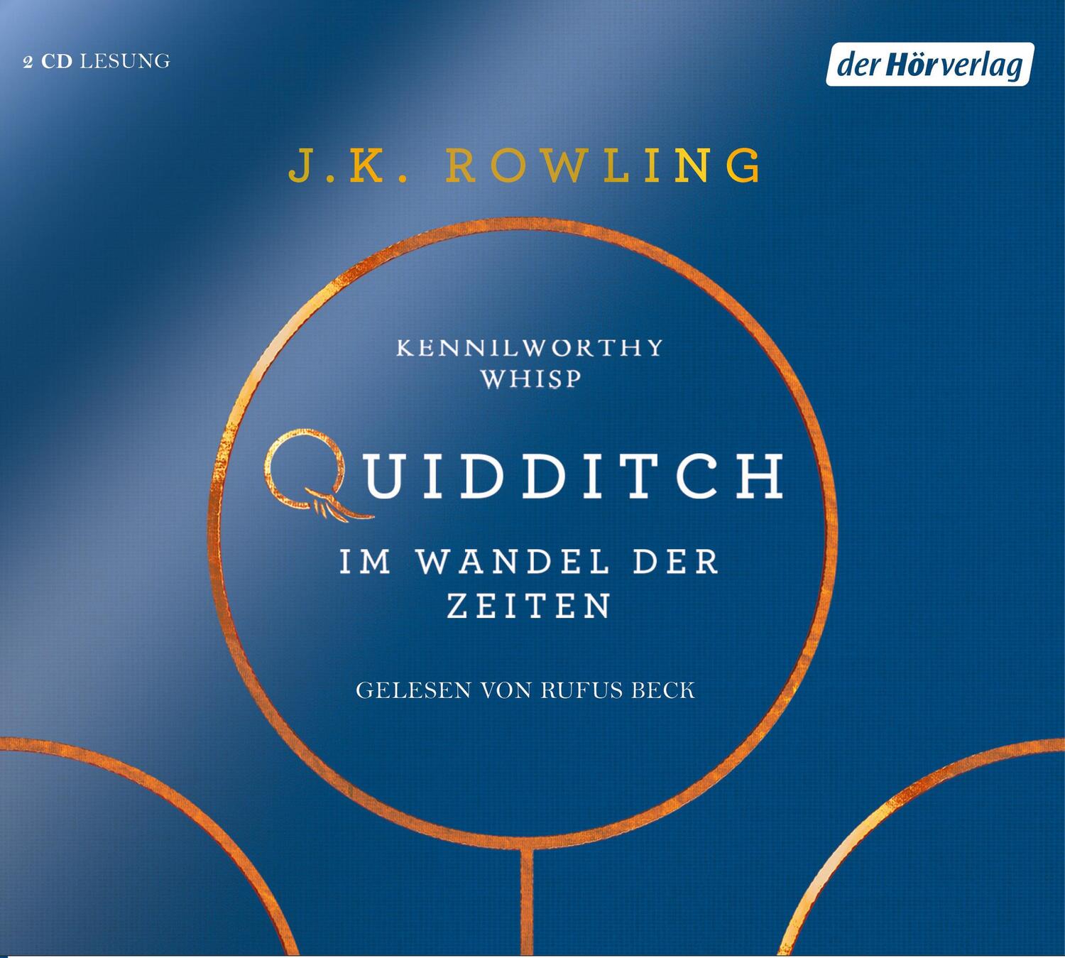 Cover: 9783844532111 | Quidditch im Wandel der Zeiten | J. K. Rowling | Audio-CD | Deutsch