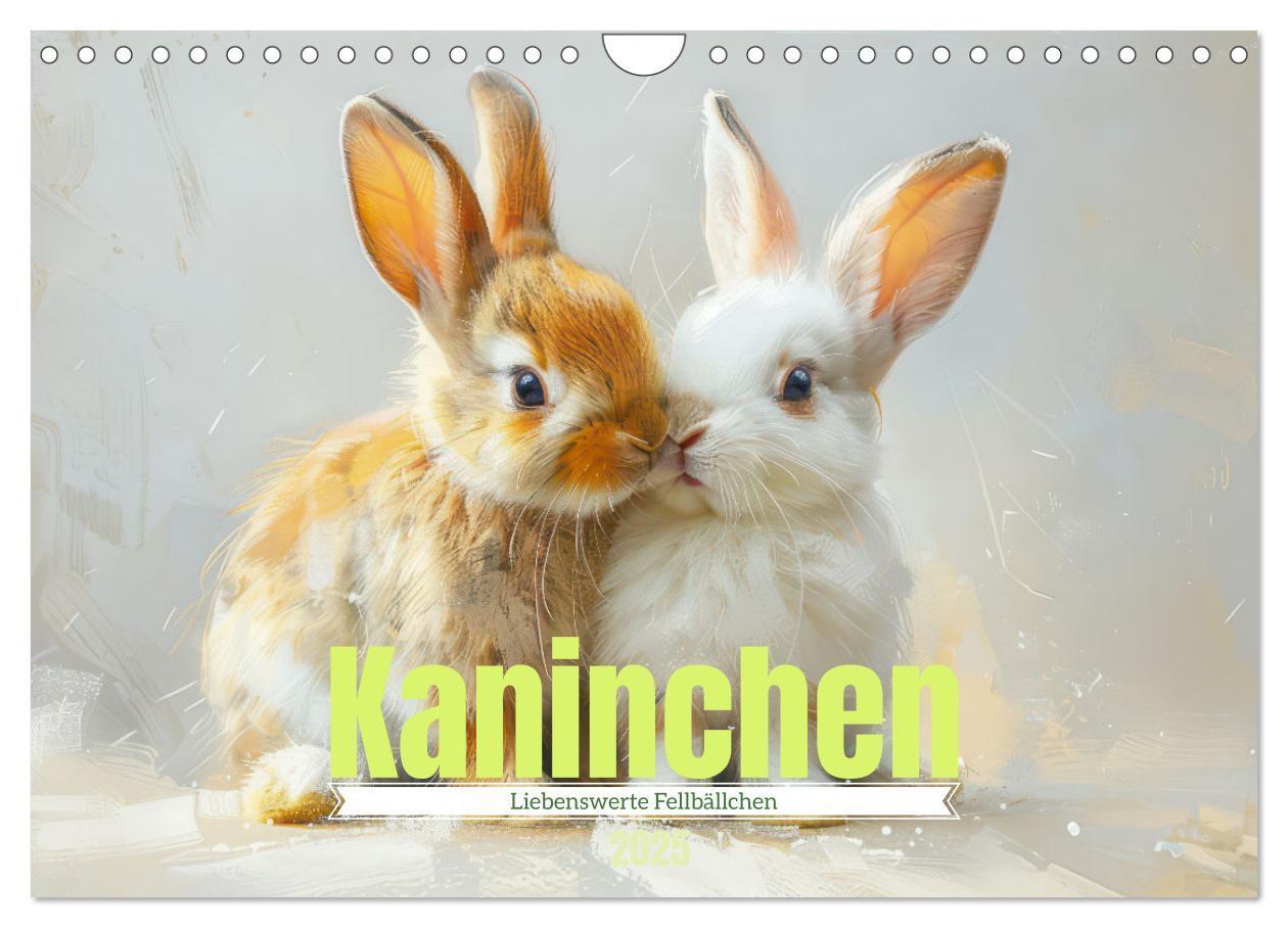 Cover: 9783457145838 | Kaninchen - Liebenswerte Fellbällchen (Wandkalender 2025 DIN A4...