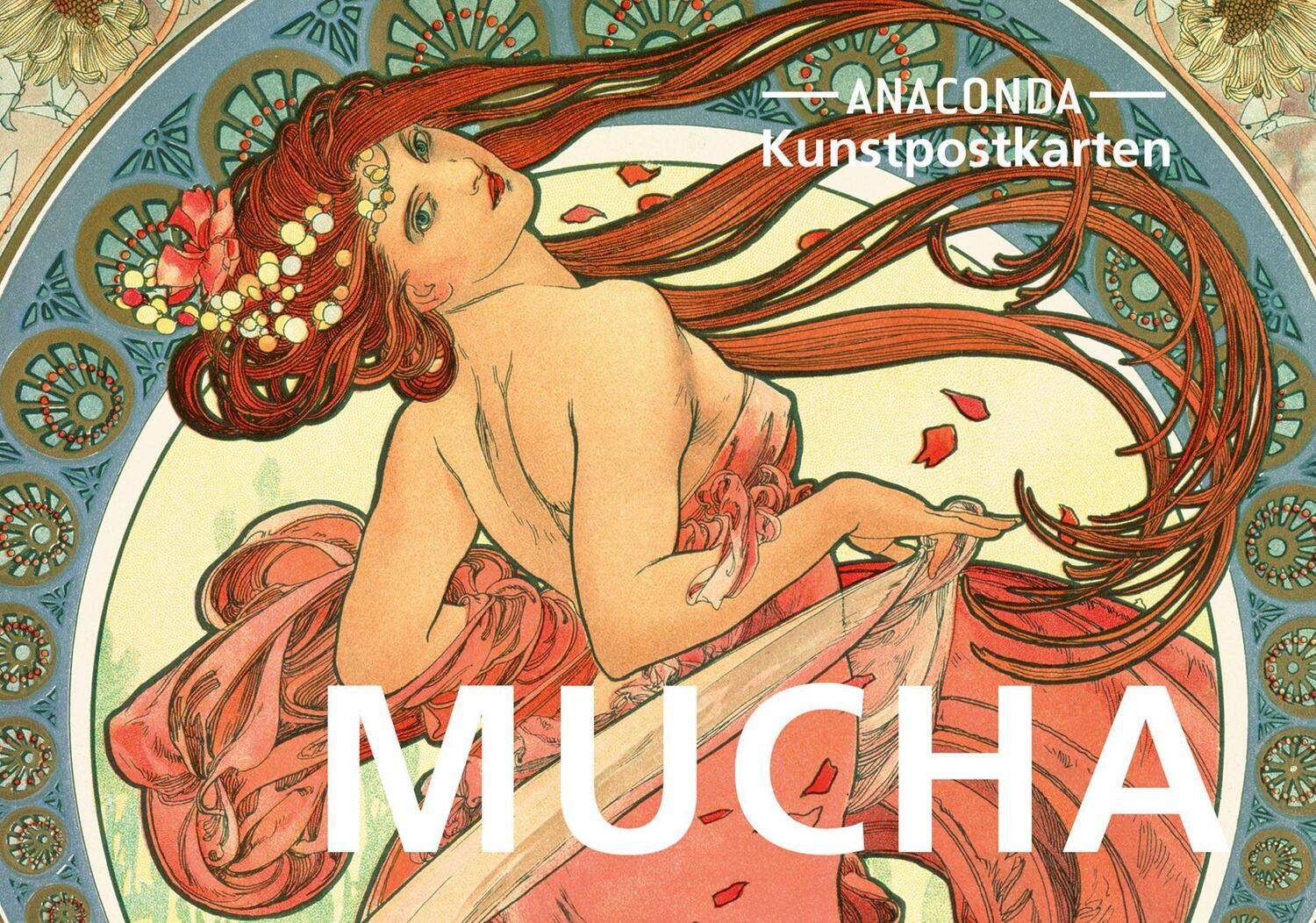 Cover: 9783730611975 | Postkarten-Set Alfons Mucha | 18 Kunstpostkarten | Stück | Deutsch